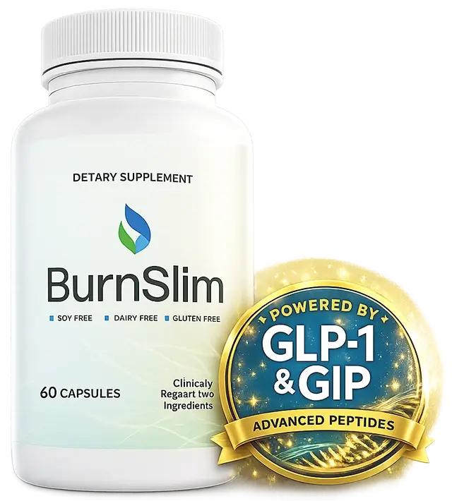 BurnSlim Advanced Metabolic Support Supplement Bottles for Natural Fat Balance & Energy